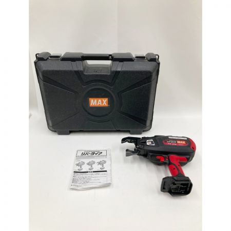  MAX マックス コードレス式 鉄筋結束機 リバータイア RB-519 レッド