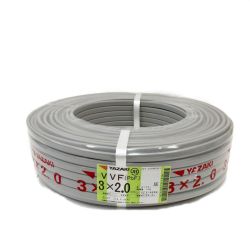 〇〇 YAZAKI  電材 VVFケーブル 3芯 3× 2.0 PbF 100m 未開封品 Nランク