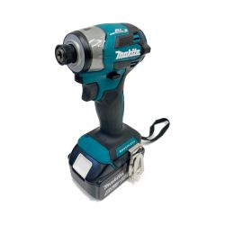 〇〇 MAKITA マキタ 充電式インパクトドライバ 18v 6.0Ah TD173DRGX ブルー Sランク