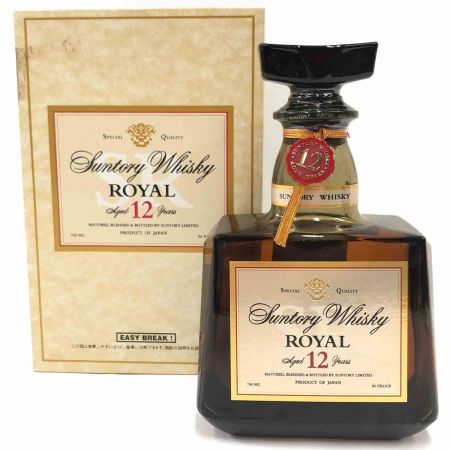 【北海道内限定発送】 ROYAL サントリーローヤル ウイスキー 12年 700ml 43% 未開栓
