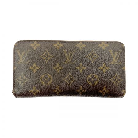  LOUIS VUITTON ルイヴィトン モノグラム ジッピーウォレット ラウンドファスナー長財布 M42616 現状渡し