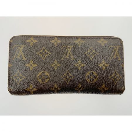  LOUIS VUITTON ルイヴィトン モノグラム ジッピーウォレット ラウンドファスナー長財布 M42616 現状渡し