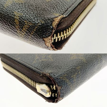  LOUIS VUITTON ルイヴィトン モノグラム ジッピーウォレット ラウンドファスナー長財布 M42616 現状渡し