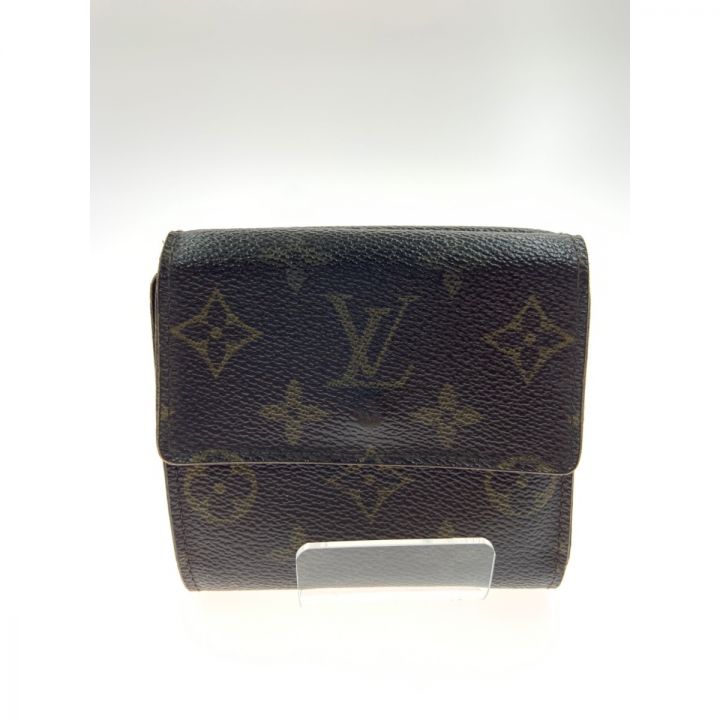 中古】 LOUIS VUITTON ルイヴィトン モノグラム ポルトフォイユ エリーズ 二つ折り財布 M61654 ブラウン｜総合リサイクルショップ  なんでもリサイクルビッグバン オンラインストア