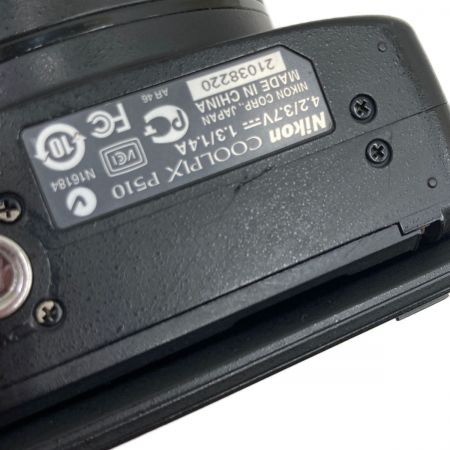  Nikon ニコン コンパクト デジタルカメラ COOLPIX P510 ブラック ジャンク品 現状渡し