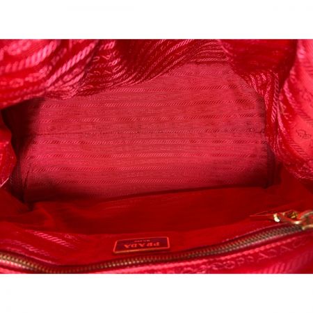  PRADA プラダ ナイロン 2WAYトートバッグ BN2106 レッド