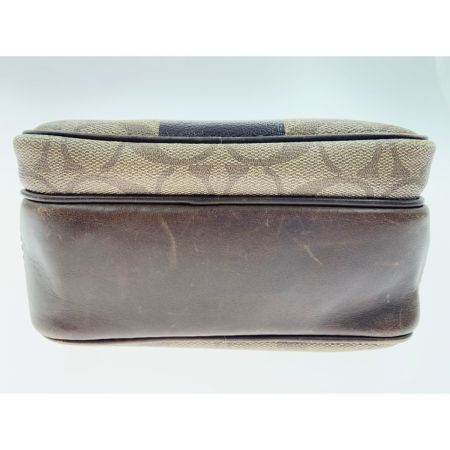  COACH コーチ シグネチャー ヘリテージストライプ  F70078 ベージュ