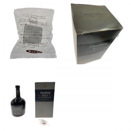 【北海道内限定発送】 reserve サントリーリザーブ スペシャルリザーブ ウイスキー 4000ml 43% ブラック 未開栓