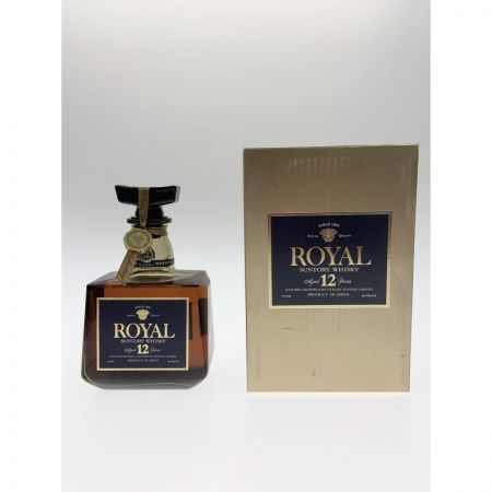 【北海道内限定発送】 ROYAL サントリーローヤル ウィスキー ローヤル プレミアム 12年 青ラベル ブルーラベル 720ml 43% 未開栓