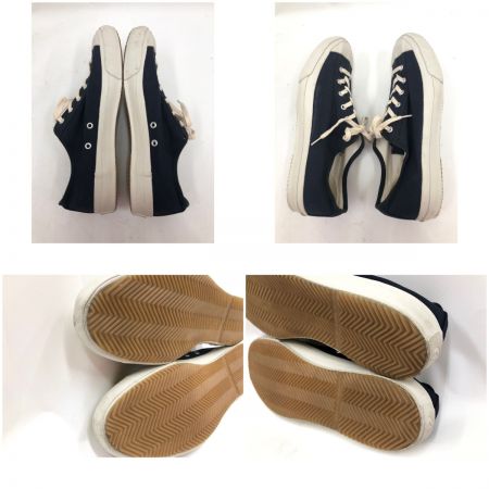  MoonStar ムーンスター 月星 メンズ スニーカー FINE VULCANIZED GYM CLASSIC 27cm ネイビー×ホワイト