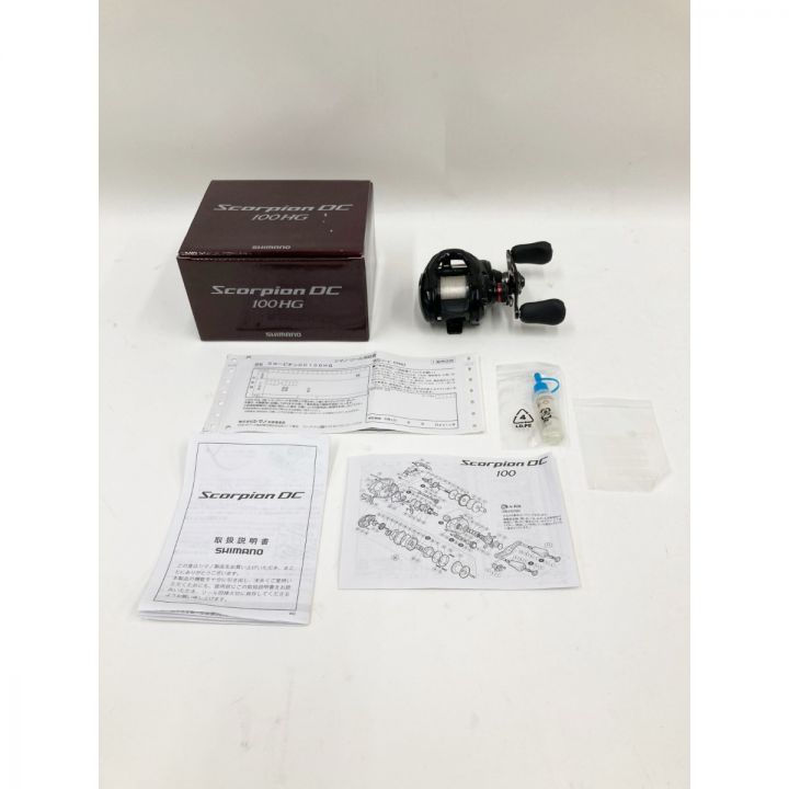 SHIMANO シマノ Scorpion DC 17スコーピオン DC100HG 03661 ベイト