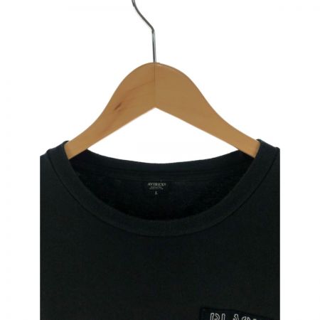 AVIREX アビレックス メンズ Tシャツ サイズL ブラック
