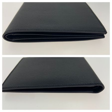  dunhill ダンヒル サイドカー ガンメタル 二つ折り財布 19F2F32SG001R ブラック