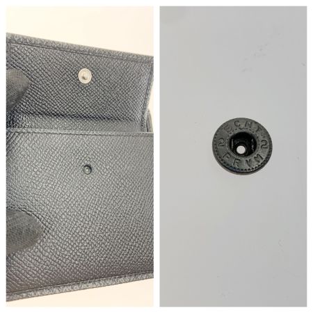  BVLGARI ブルガリ レザーロゴ 二つ折り財布 33885 ブラック 現状渡し