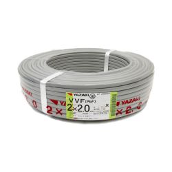 〇〇 YAZAKI ヤザキ  電材 VVFケーブル 2芯 2× 2.0 PbF 100m 未開封品 Nランク