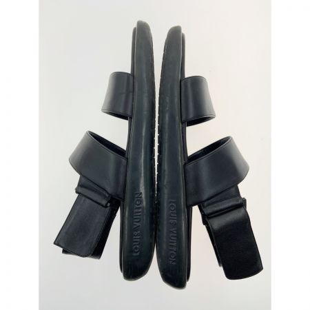  LOUIS VUITTON ルイヴィトン ストラップサンダル ブラック