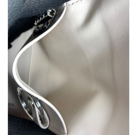  PRADA プラダ レタリングロゴ 4連キーケース キーケース キーホルダー 4連  1PG004 ベージュ