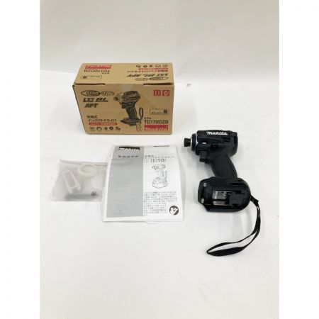  MAKITA マキタ 充電式インパクトドライバ 18V TD172DZB ブラック