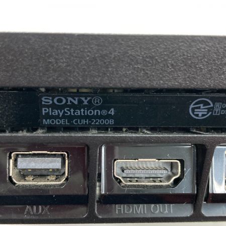  SONY ソニー PlayStation4 プレステ プレイステーション 本体・電源ケーブルのみ CUH-2200B