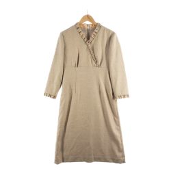 〇〇 BALENCIAGA バレンシアガ ラモードバレンシアガ レディース ワンピース サイズ38 ベージュ Bランク