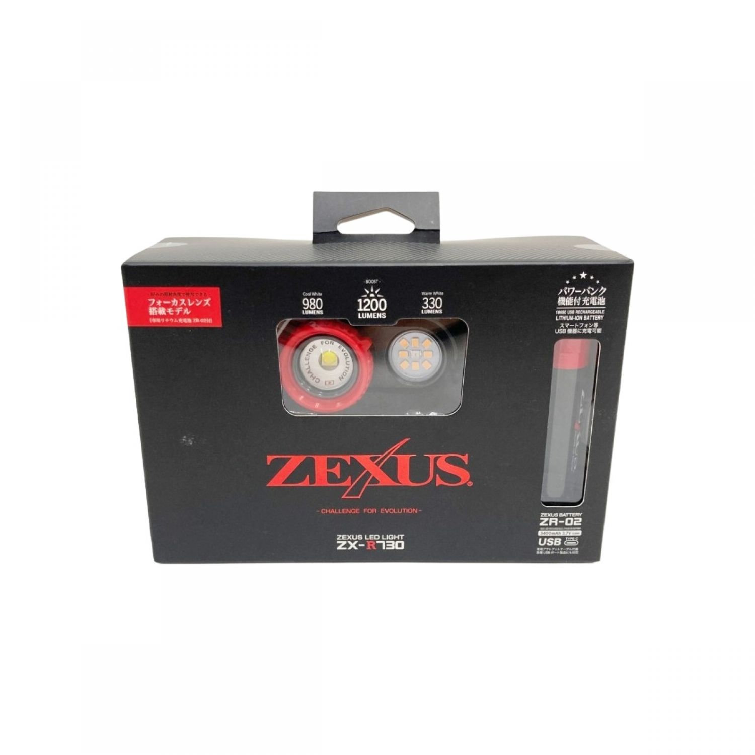 中古】 冨士灯器 ZEXUS LED ヘッドライト ZX-R730 未開封品 Nランク