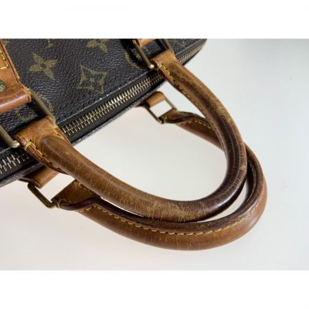  LOUIS VUITTON ルイヴィトン モノグラム スピーディ25 ハンドバッグ M41528 ブラウン