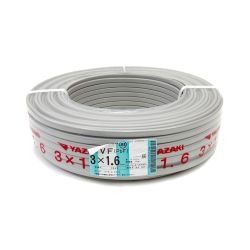 〇〇 YAZAKI ヤザキ  電材 VVFケーブル 3芯 3× 1.6 PbF 100m 未開封品 Nランク