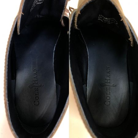  COLE HAAN コールハーン メンズ チャッカブーツ 25cm ブラウン×オレンジ