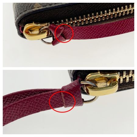  LOUIS VUITTON ルイヴィトン モノグラム ジッピーウォレット ラウンドファスナー長財布 M60742 ブラウン