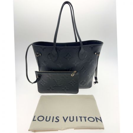  LOUIS VUITTON ルイヴィトン モノグラム アンプラント ネヴァーフル MM トートバッグ M45685 ブラック