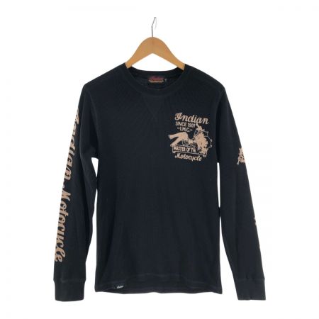  Indian インディアン メンズ カットソー サーマルカットソー サイズM ブラック