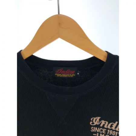  Indian インディアン メンズ カットソー サーマルカットソー サイズM ブラック