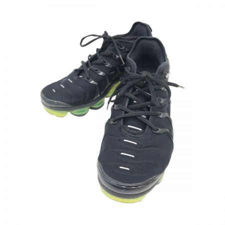  NIKE ナイキ 靴 AIR VAPORMAX PLUS 27.0cm  924453-015 ブラック×グリーン