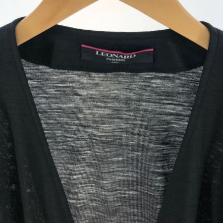  LEONARD レオナール レディース ジャケット サイズLL ブラック