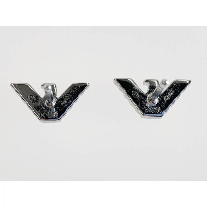 EMPORIO ARMANI エンポリオアルマーニ イーグルマーク シルバー ピアス アクセサリー シルバー925｜中古｜なんでもリサイクルビッグバン