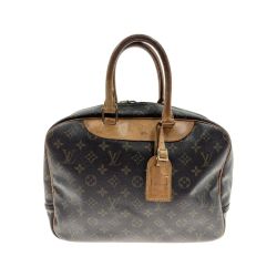 〇〇 LOUIS VUITTON ルイヴィトン モノグラム トゥルーヴィル ハンドバッグ M42228 ブラウン Dランク