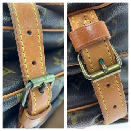  LOUIS VUITTON ルイヴィトン ソミュール30 ショルダーバッグ M42256 ブラウン 現状渡し