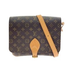 〇〇 LOUIS VUITTON ルイヴィトン モノグラム カルトシエール ショルダーバッグ SL0954 M51252 ブラウン Bランク