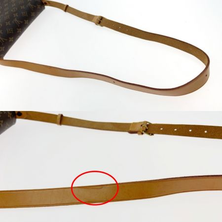  LOUIS VUITTON ルイヴィトン モノグラム カルトシエール ショルダーバッグ SL0954 M51252 ブラウン