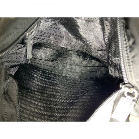  PRADA プラダ ナイロン メッセンジャーバッグ ショルダーバッグ BT6671 ブラック