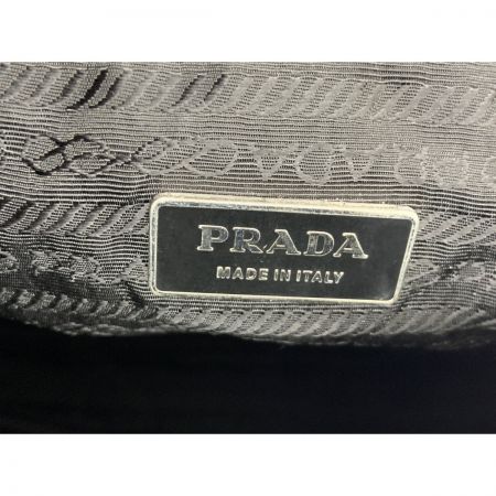  PRADA プラダ ナイロン メッセンジャーバッグ ショルダーバッグ BT6671 ブラック