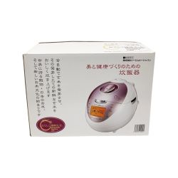 〇〇 なでしこ健康生活 なでしこ健康生活 超高圧発芽玄米炊飯器 6合  マイコン 1403NHL2-0142 未使用品 Sランク