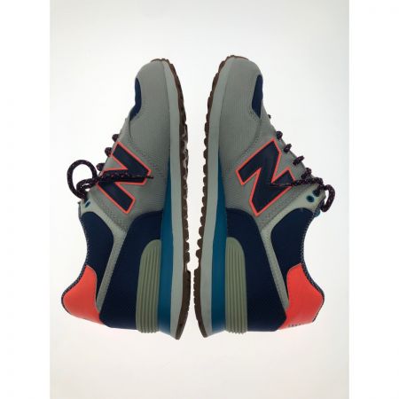  NEW BALANCE ニュー・バランス メンズ 靴 スニーカー 27.5cm ML574EXC グレー×ネイビー