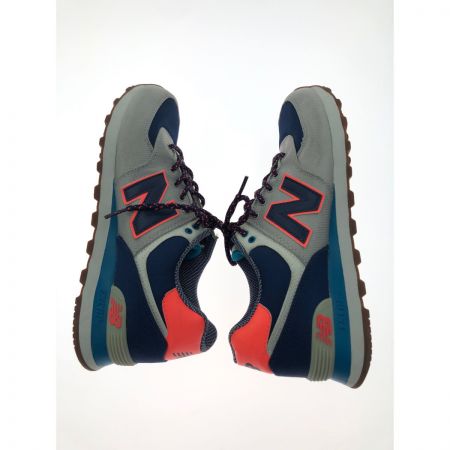  NEW BALANCE ニュー・バランス メンズ 靴 スニーカー 27.5cm ML574EXC グレー×ネイビー