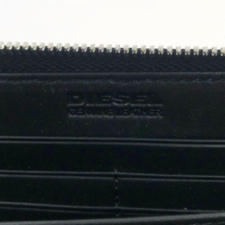  DIESEL ディーゼル メンズ ラウンドファスナー長財布 ブラック X07993 P4073 T8013