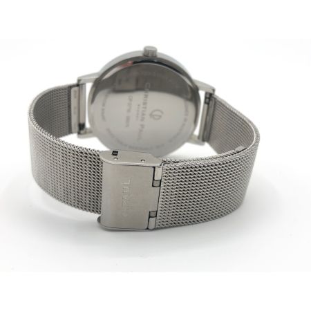  Christian Paul メンズ 腕時計 ラグゼコレクション S003BKSV シルバー x ホワイト