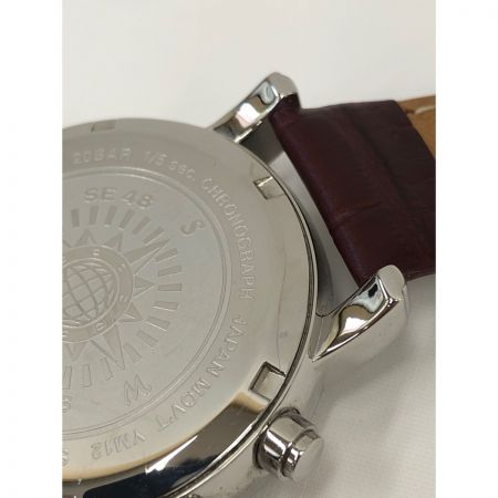  SEALANE メンズ 腕時計 SE48-LBR ブラウン