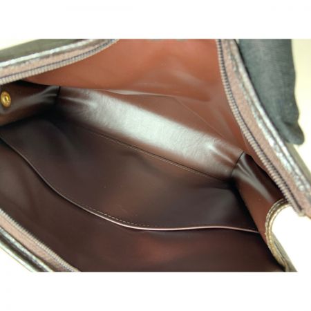  Burberrys バーバリーズ シャドーホース ノバチェック セカンドバッグ ベージュ x ブラウン