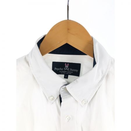  Psycho Bunny サイコバニー メンズ シャツ サイズS ホワイト