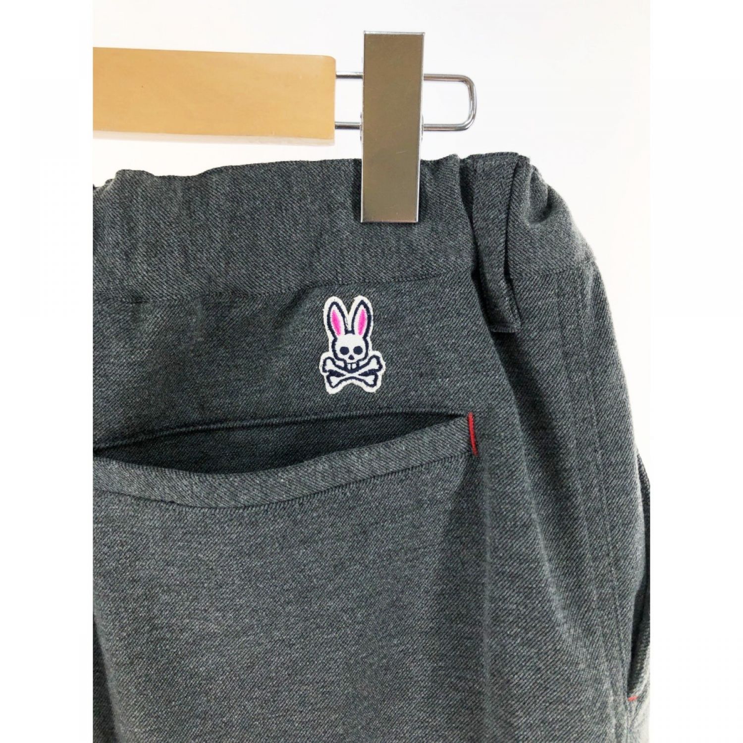 中古】 Psycho Bunny サイコバニー メンズ パンツ サイズM グレー B